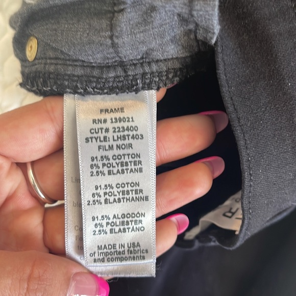 FRAME Le high Straight Jeans - Picture 6 of 7